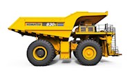 Side of New Komatsu Dump Truck for Sale